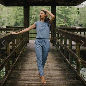 Albion | Light Chambray Jumpsuit Size M 8 / 10